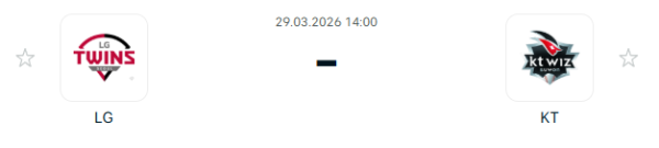 [KBO 야구] 2026년03월29일 LG 트윈스 vs kt wiz | 스포츠 분석 무료 중계 토친놈