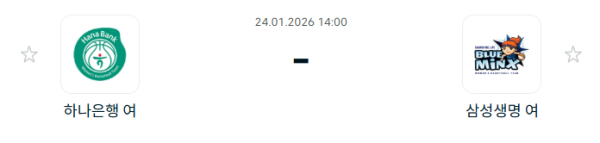 [대한민국 WKBL] 1월24일 부천 하나은행 vs 용인 삼성생명 블루밍스 | 스포츠 분석 무료 중계 토친놈