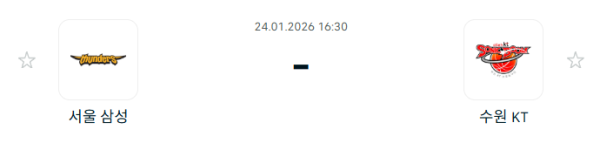 [대한민국 KBL] 1월24일 서울 삼성 썬더스 vs 수원 KT 소닉붐 | 스포츠 분석 무료 중계 토친놈