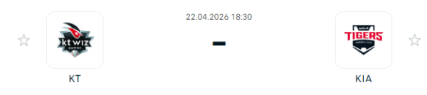 [대한민국 KBO] 2026년04월22일 kt wiz vs KIA 타이거즈 | 스포츠 분석 무료 중계 토친놈
