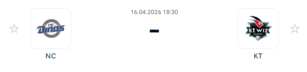 [대한민국 KBO] 2026년04월16일 NC 다이노스 vs kt wiz | 스포츠 분석 무료 중계 토친놈